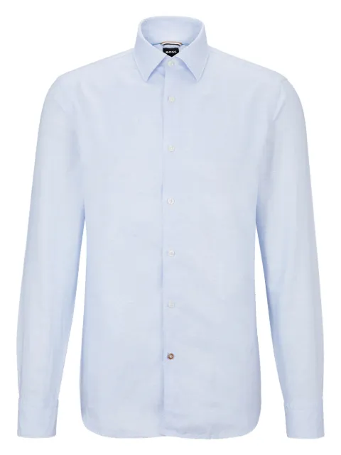 BOSS Camisa com abotoamento