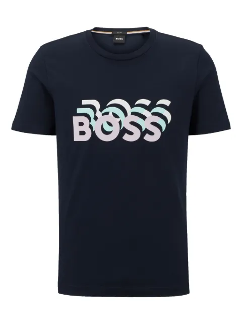 BOSS Camiseta com logo gráfico