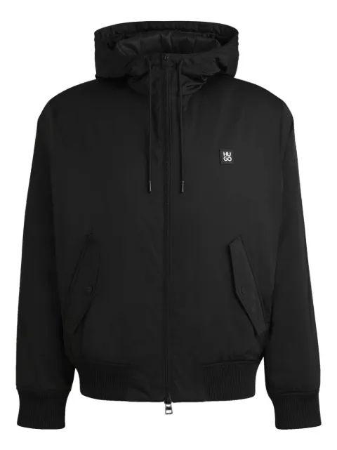 HUGO rubberised-logo jacket