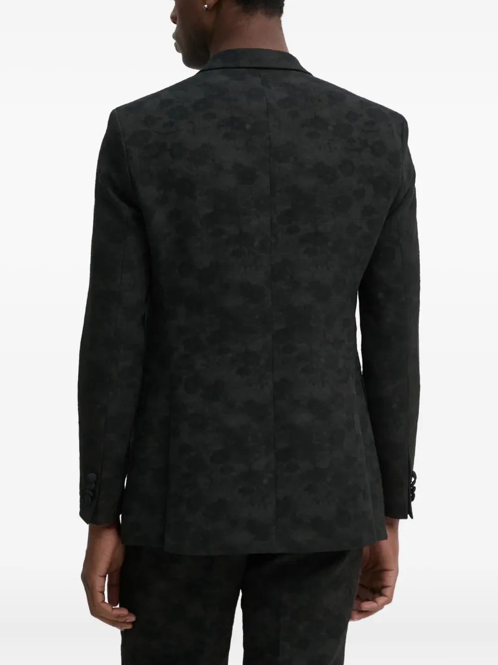 Karl Lagerfeld Blazer met enkele rij knopen Zwart