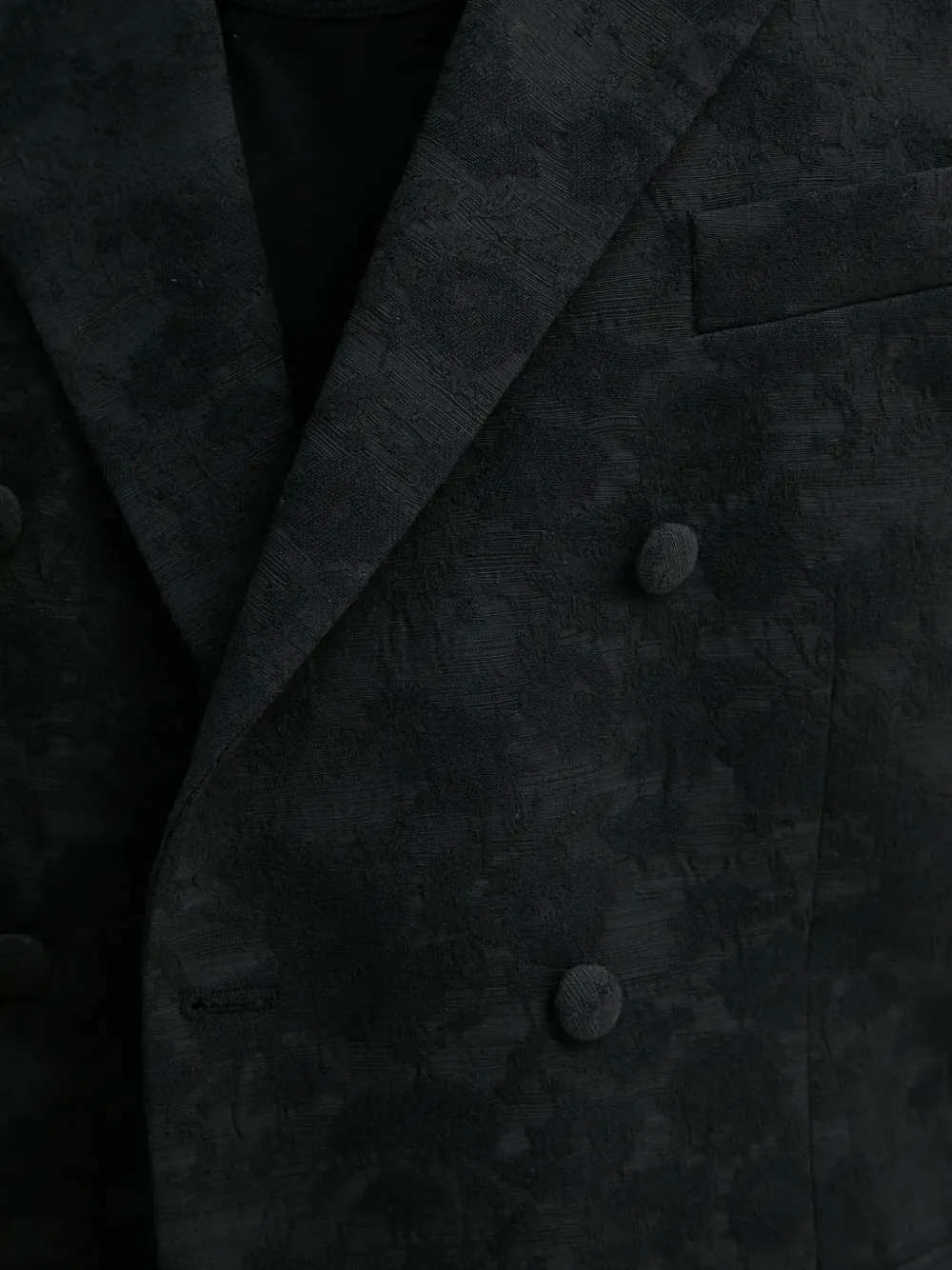 Karl Lagerfeld Blazer met enkele rij knopen Zwart