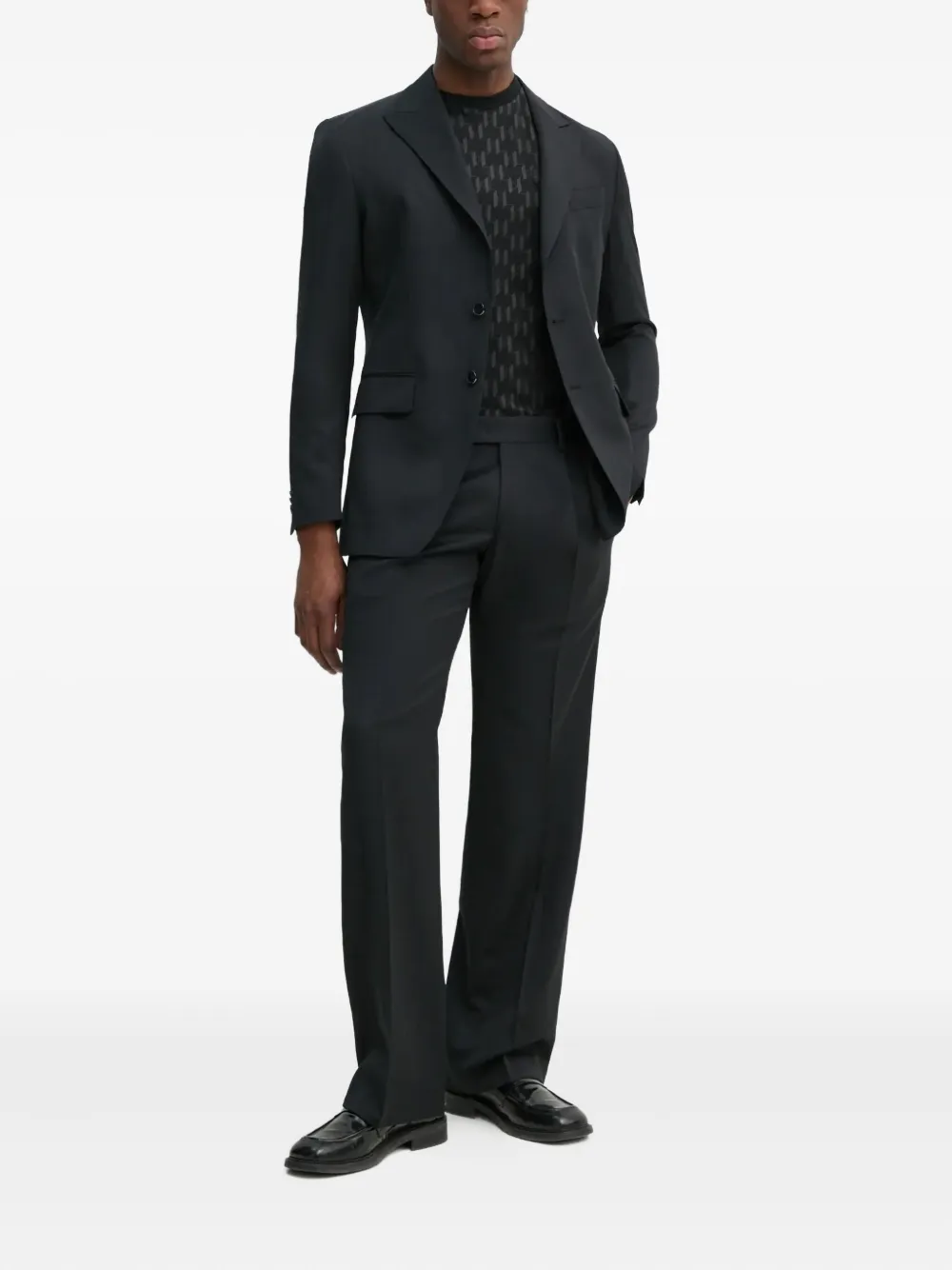 Karl Lagerfeld notch-lapel suit | Single Breasted Suits | Image 2