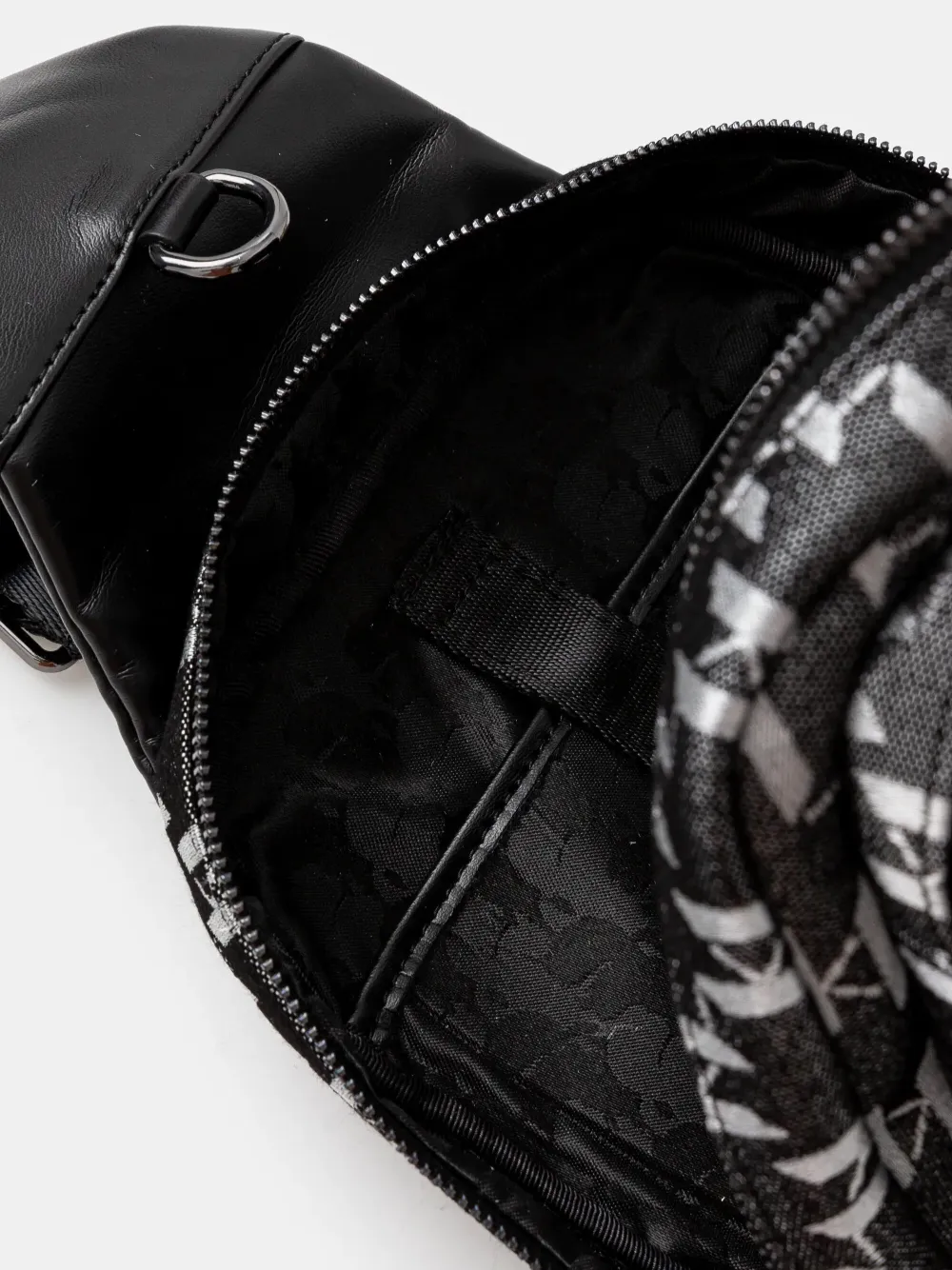 Karl Lagerfeld K Monogram Compact rugzak Zwart