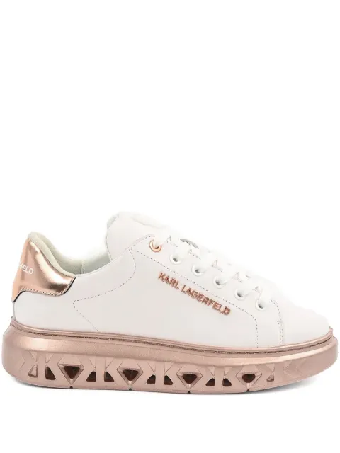 Karl Lagerfeld logo-lettering sneakers 