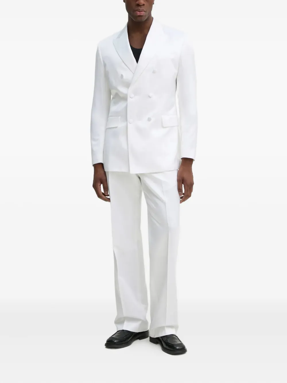 Karl Lagerfeld double-breasted peak-lapel blazer | Blazers | Image 2