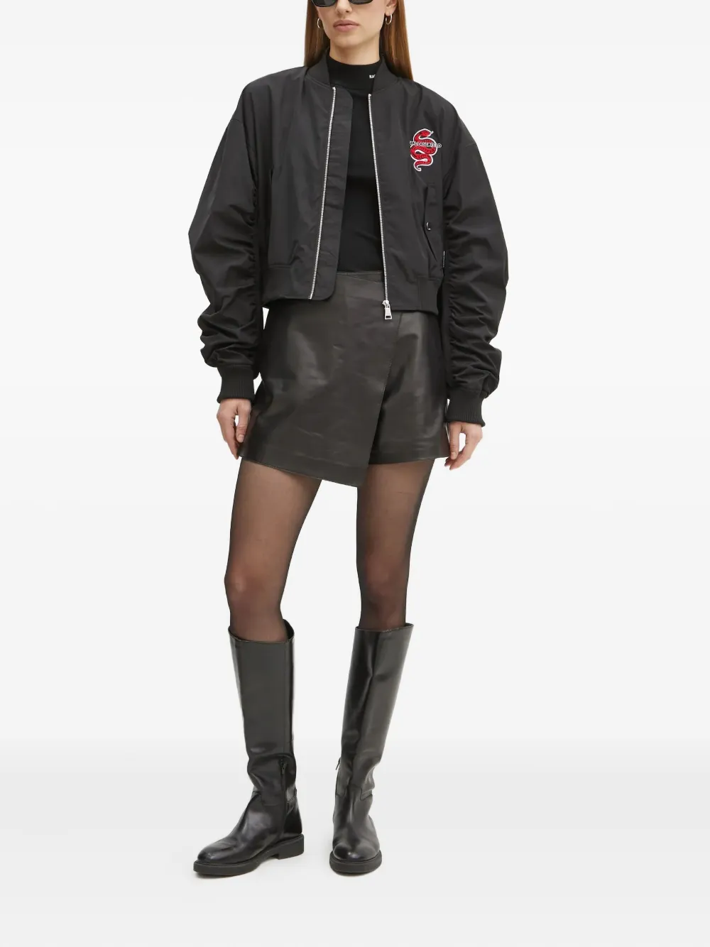 Karl Lagerfeld Bomberjack Zwart