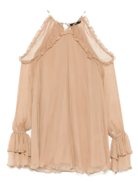 Amen vestido corto de seda