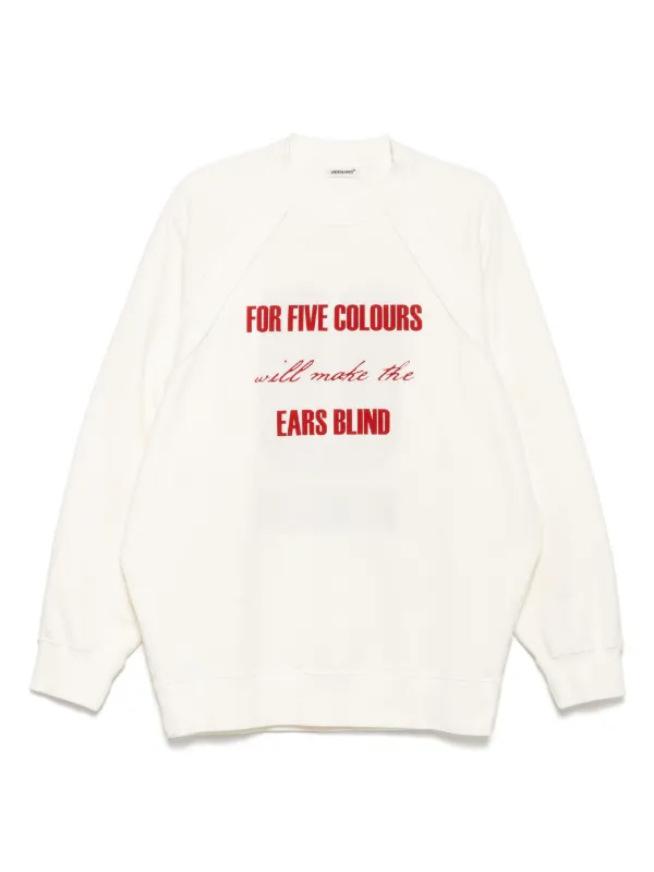 Undercover グラフィック スウェットシャツ | ホワイト | FARFETCH JP
