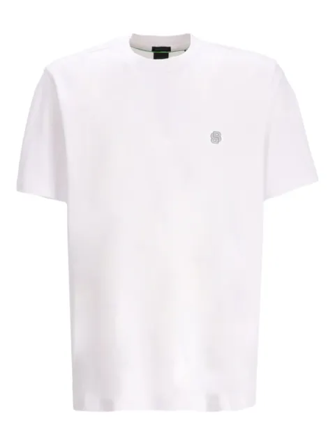 BOSS logo-appliqué T-shirt