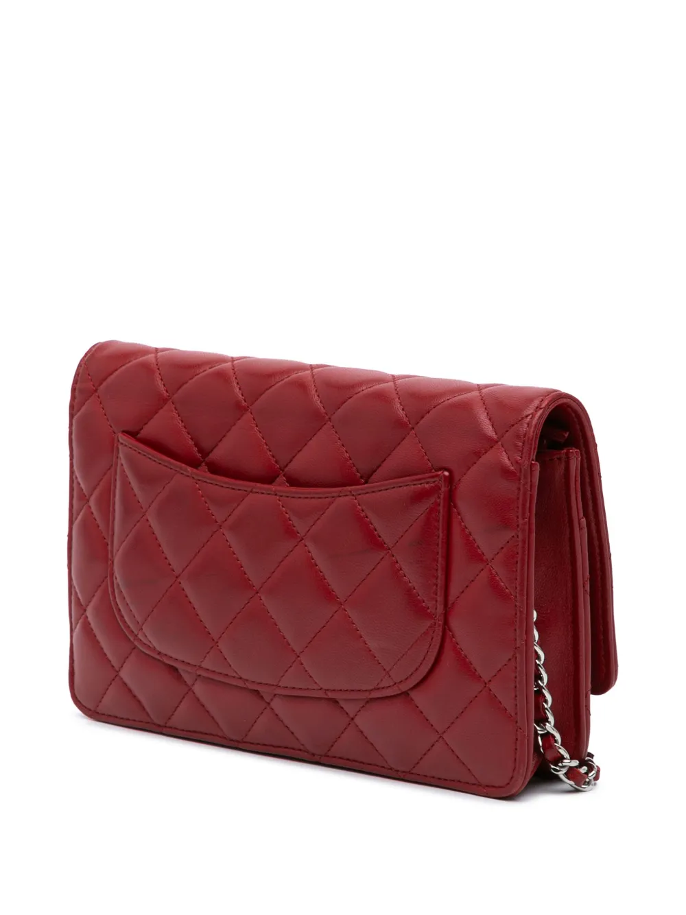 CHANEL Pre-Owned 2010-2011 Classic Lambskin Wallet on Chain crossbody bag | Pre-Owned | Image 2