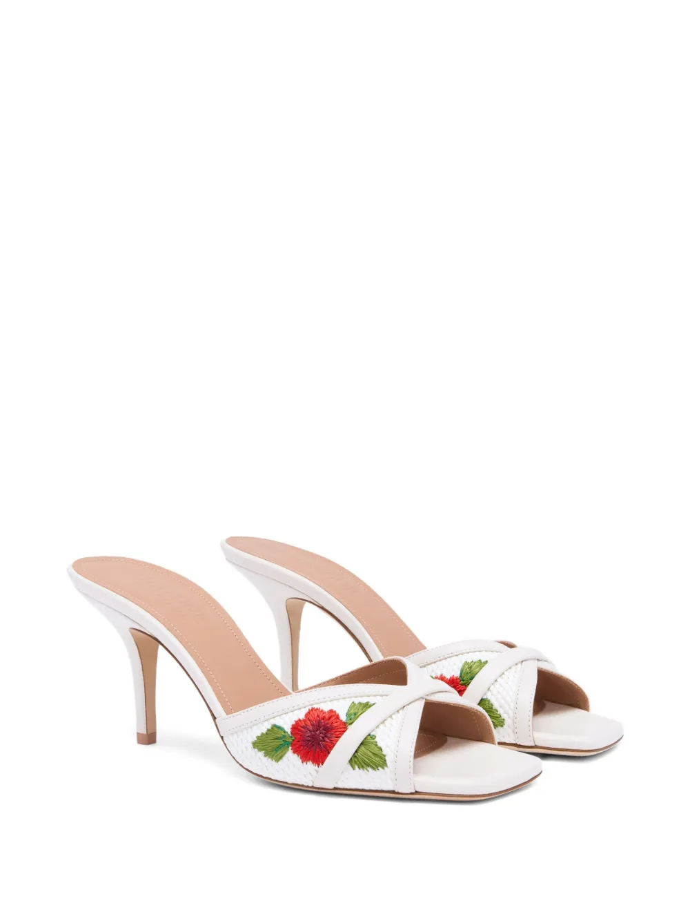 Malone Souliers 70mm Perla sandals Wit