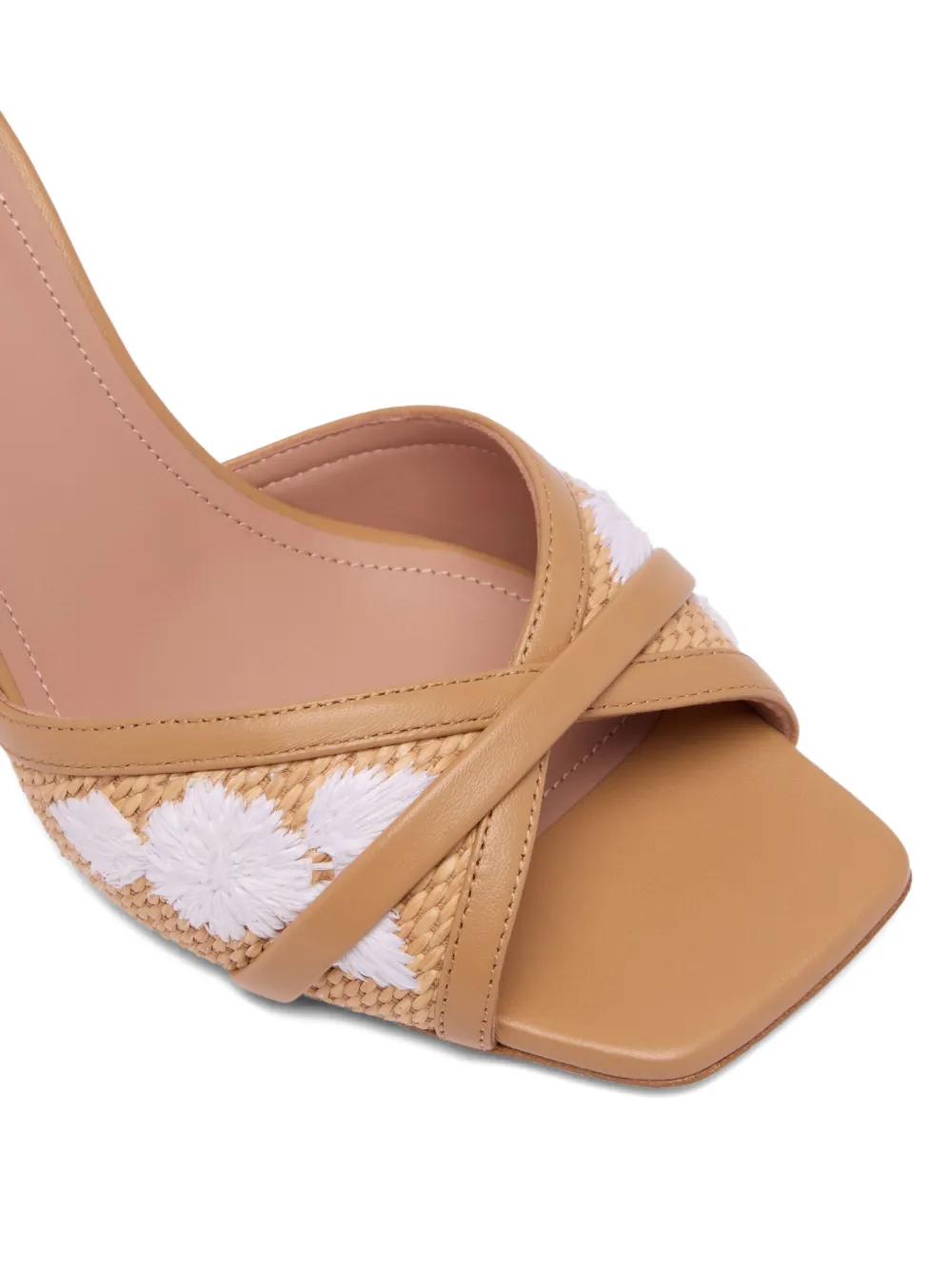 Malone Souliers 70mm Perla sandals Neutrals