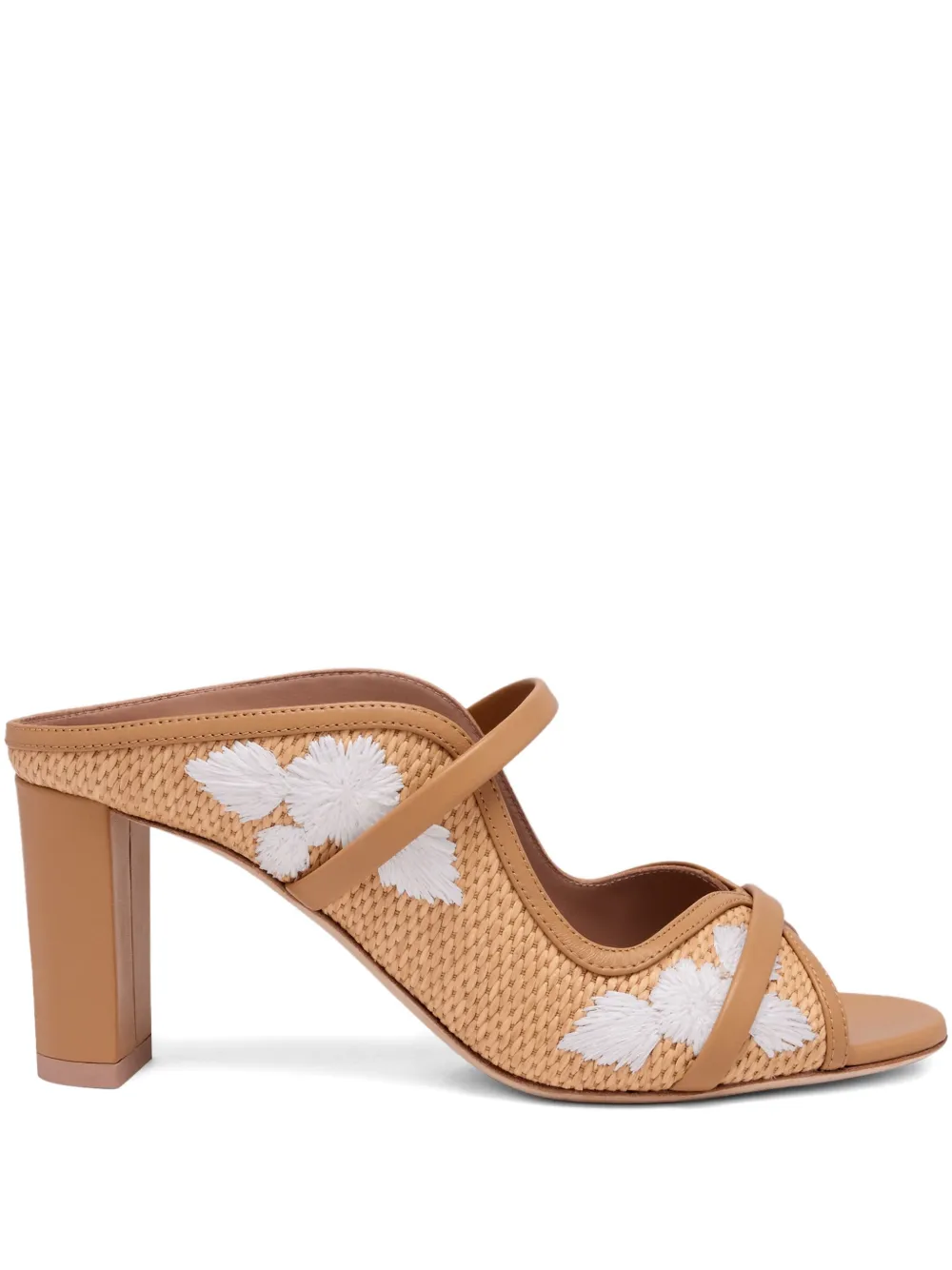 Malone Souliers 70mm Norah mules Beige