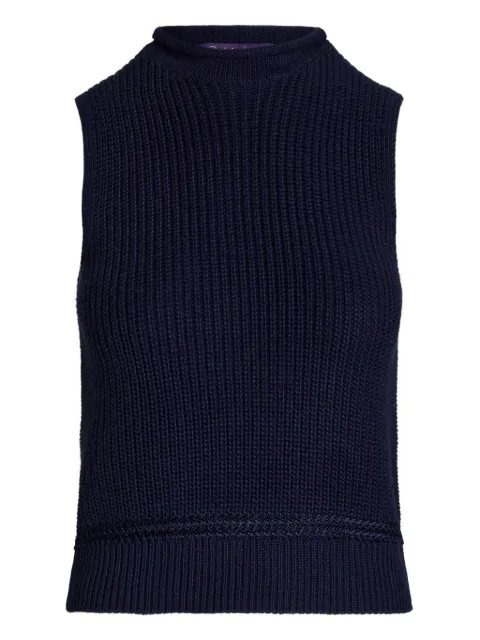 Ralph Lauren Collection ribbed-knit top 