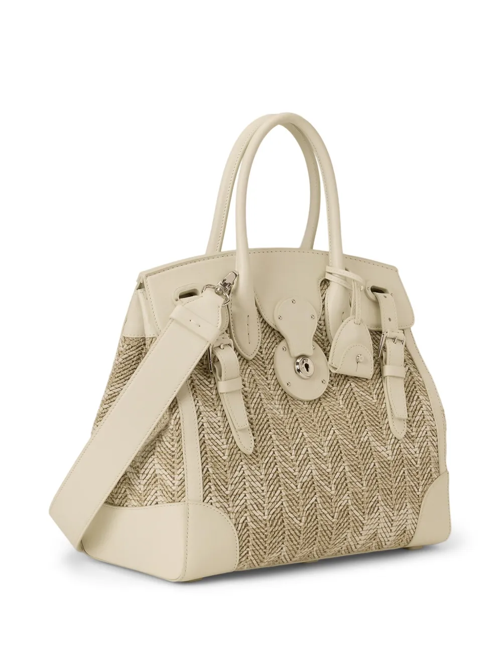 Ralph Lauren Collection Ricky 33 schoudertas Beige