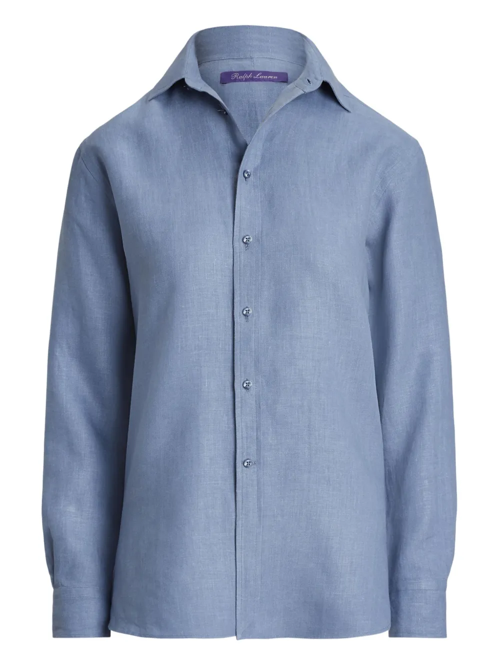 Ralph Lauren Collection Linnen blouse Blauw