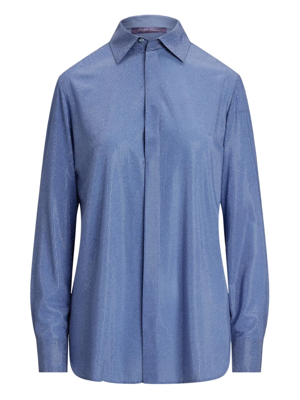 Ralph Lauren Collection Zijden blouse Blauw