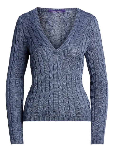 Ralph Lauren Collection cable-knit jumper 