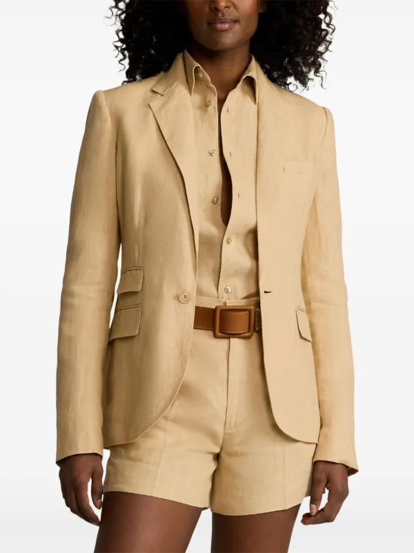 RALPH LAUREN COLLECTION PARKER BLAZER ブレザー Ralph Lauren Collection Parker Blazer | Brown | FARFETCH BH