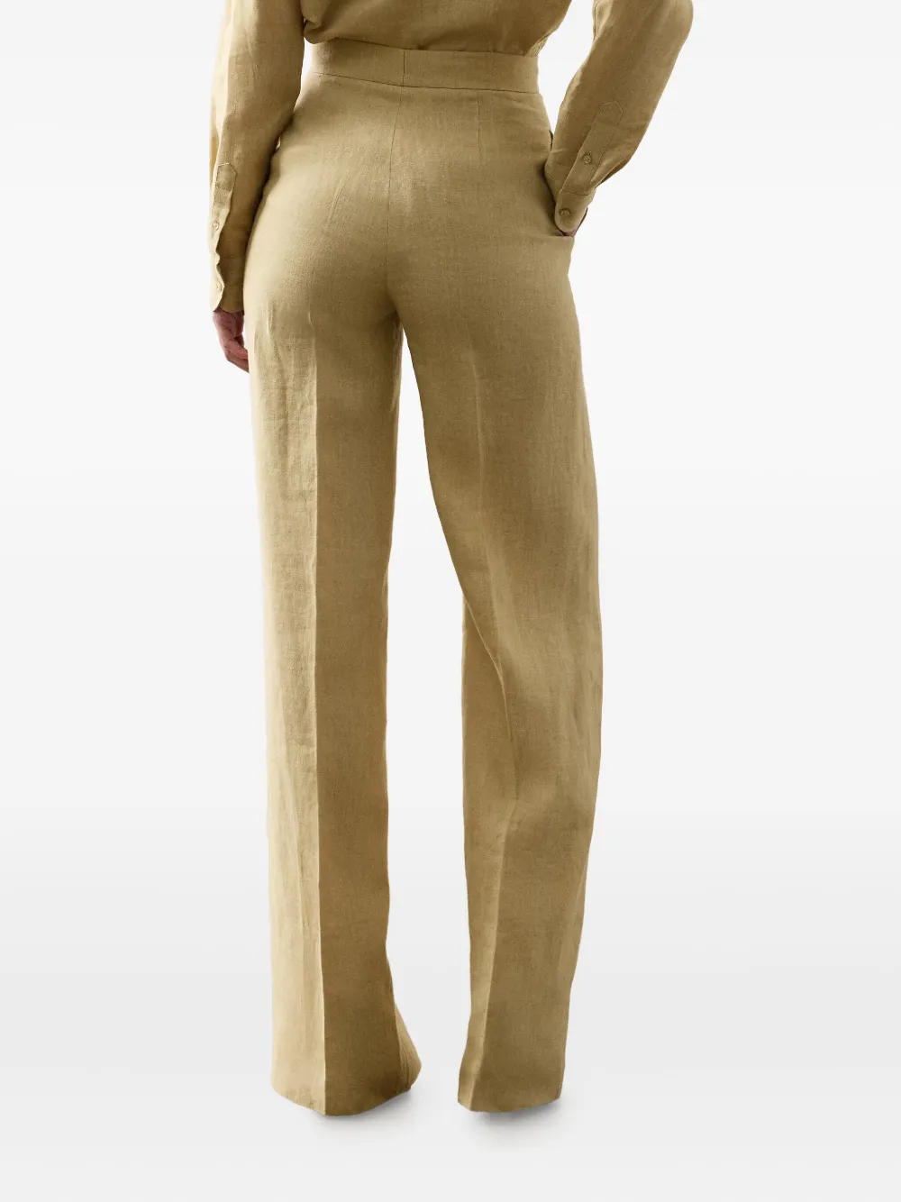 Ralph Lauren Collection Linnen broek Beige