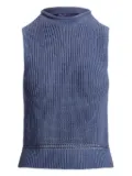 Ralph Lauren Collection ribbed-knit top - Blue