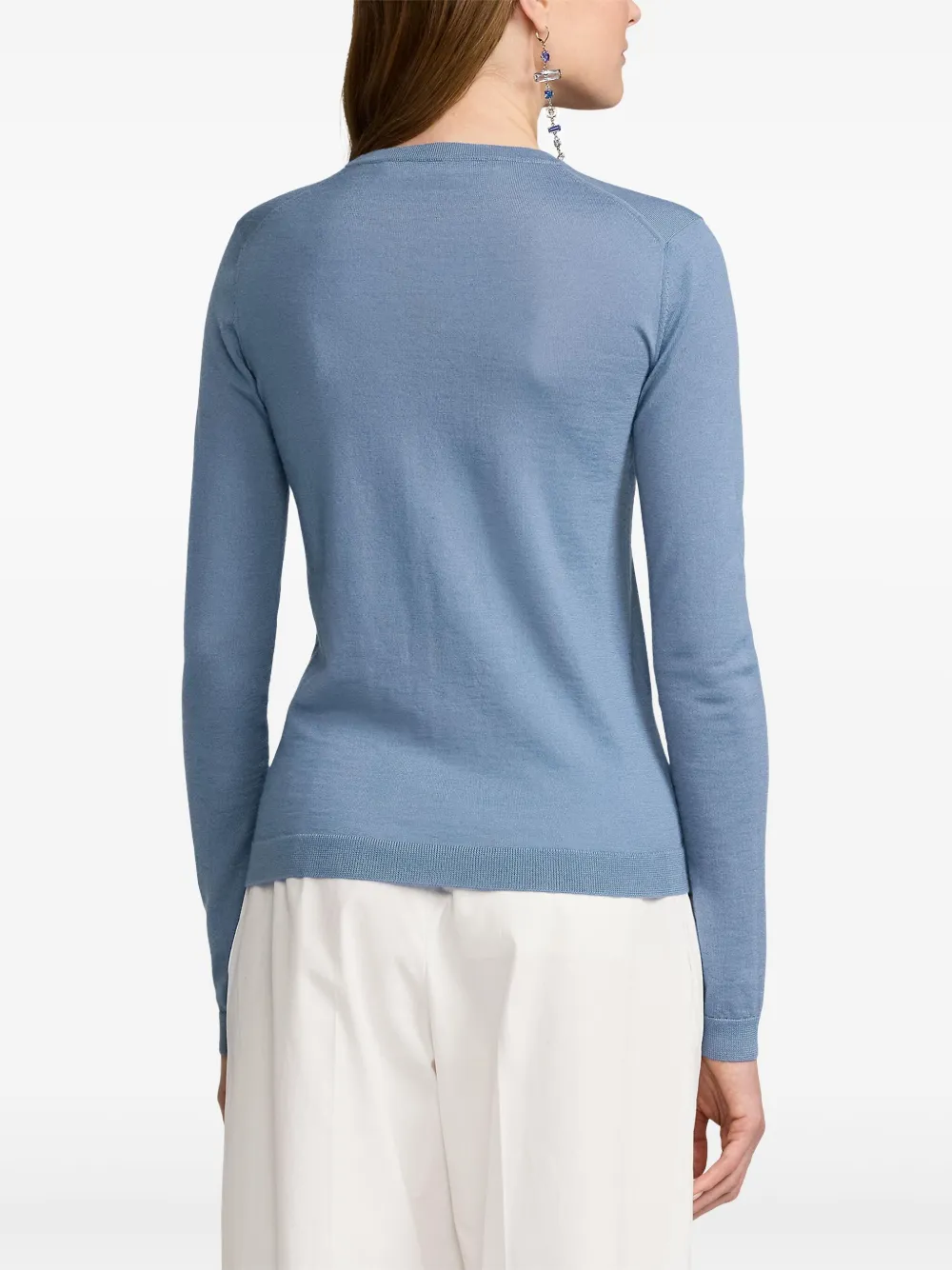 Ralph Lauren Collection Kasjmier T-shirt Blauw