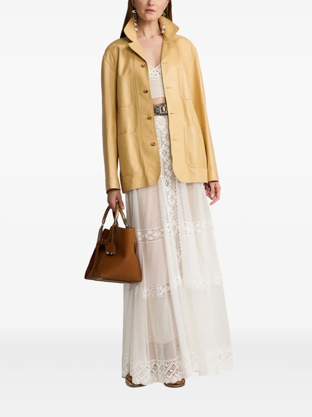 Ralph Lauren Collection Adrianna jack Beige