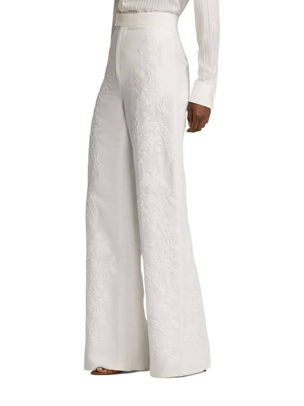 Ralph Lauren Collection Dean broek Wit