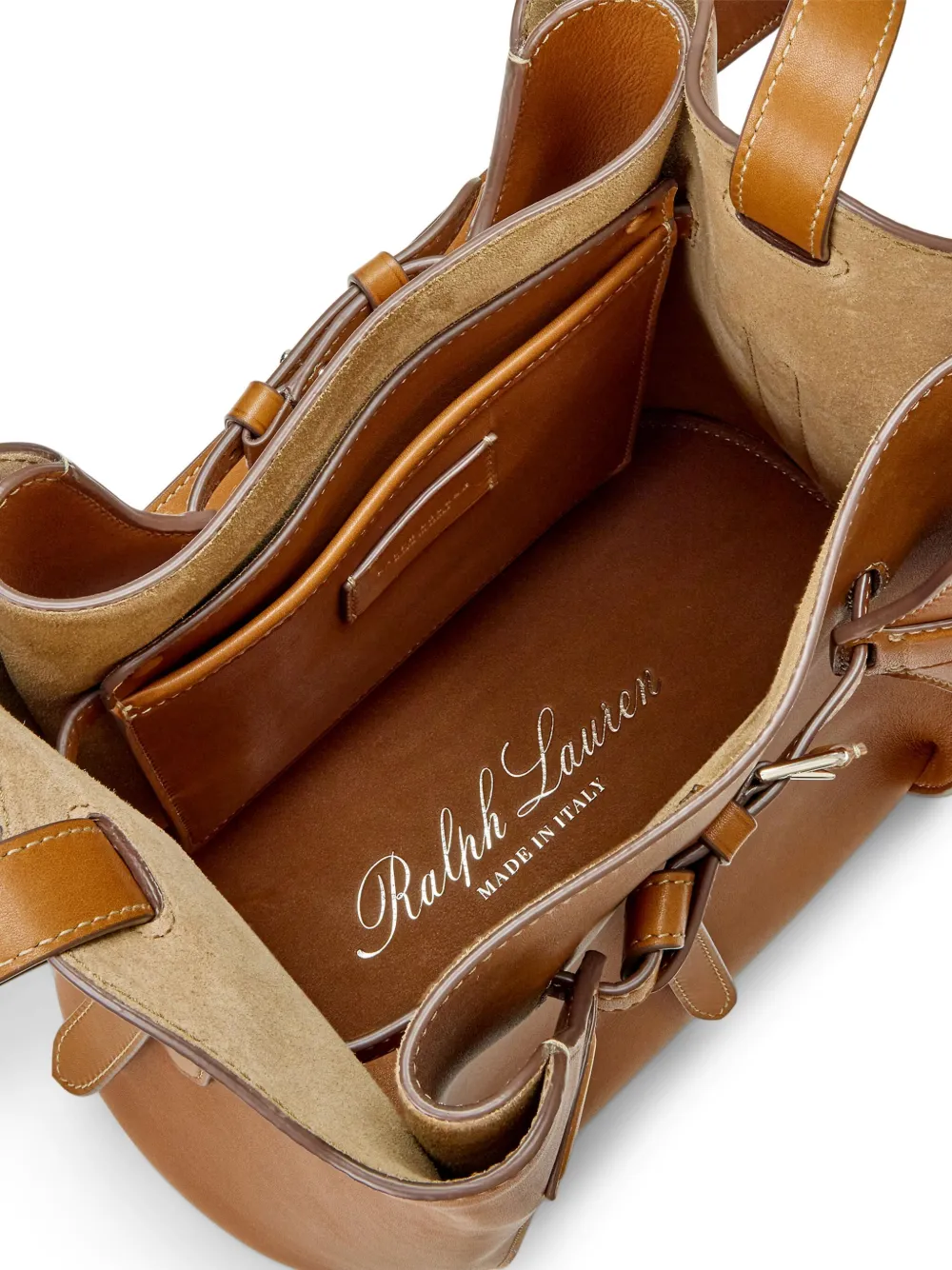 Ralph Lauren The Ralph Bucket Bag In Brown