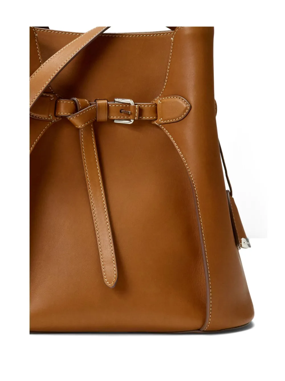 Ralph Lauren The Ralph Bucket Bag In Brown