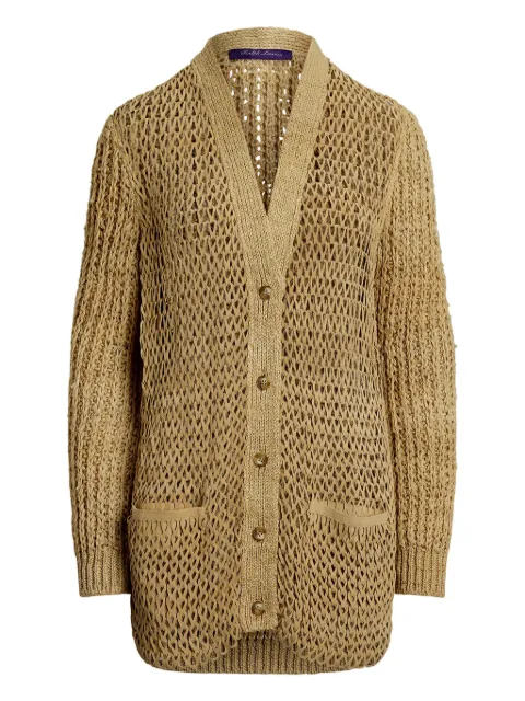 Ralph Lauren Collection open-knit cardigan 