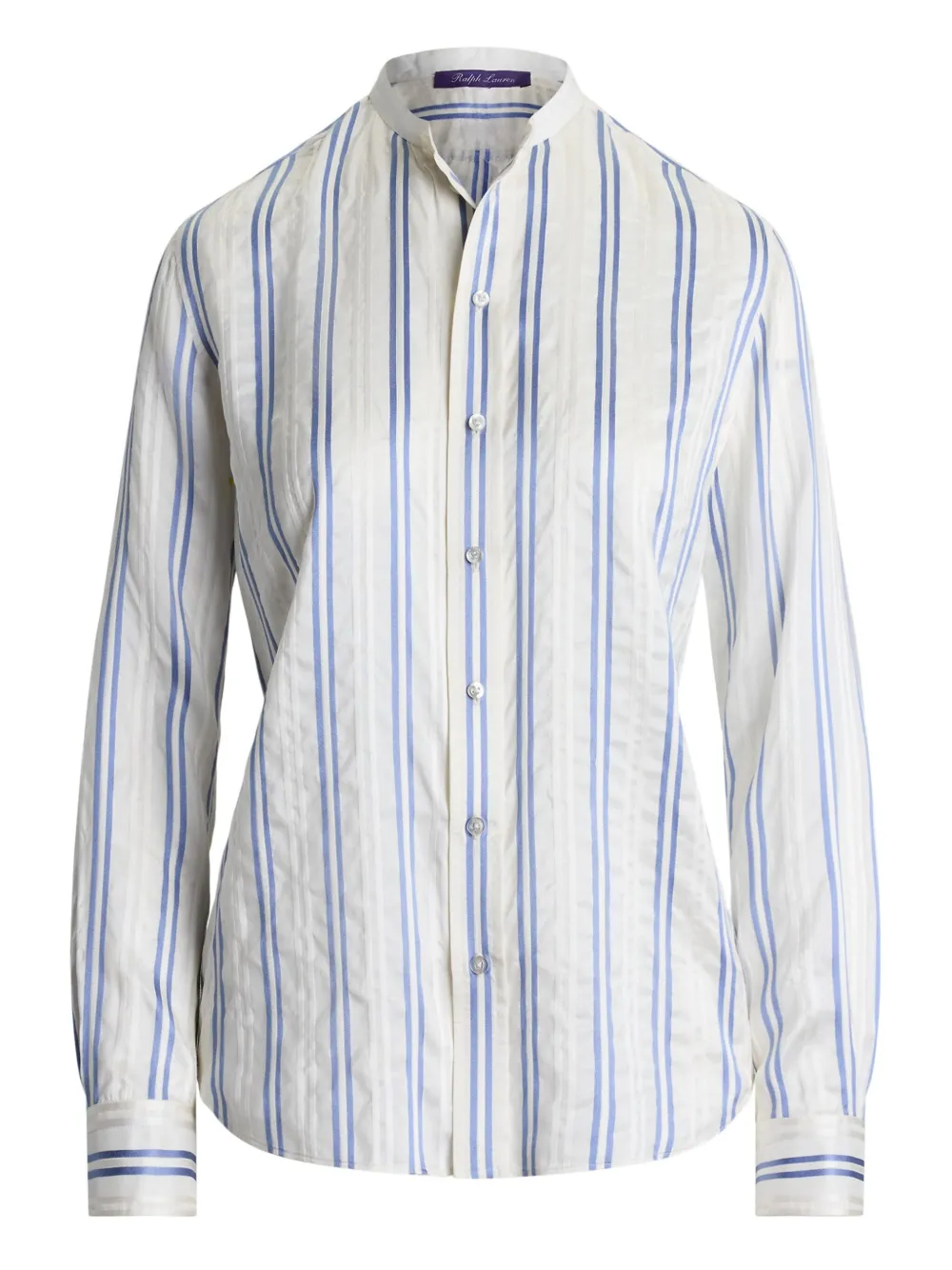 Shop Ralph Lauren Striped Shirt In White