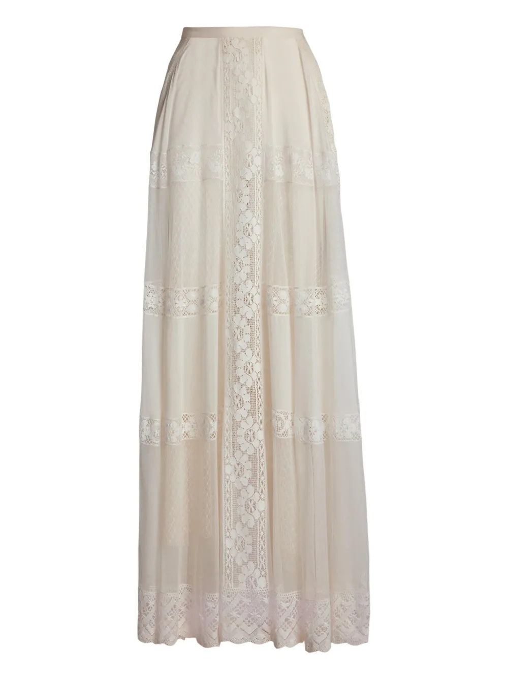 Ralph Lauren Collection Rok met kanten detail Wit
