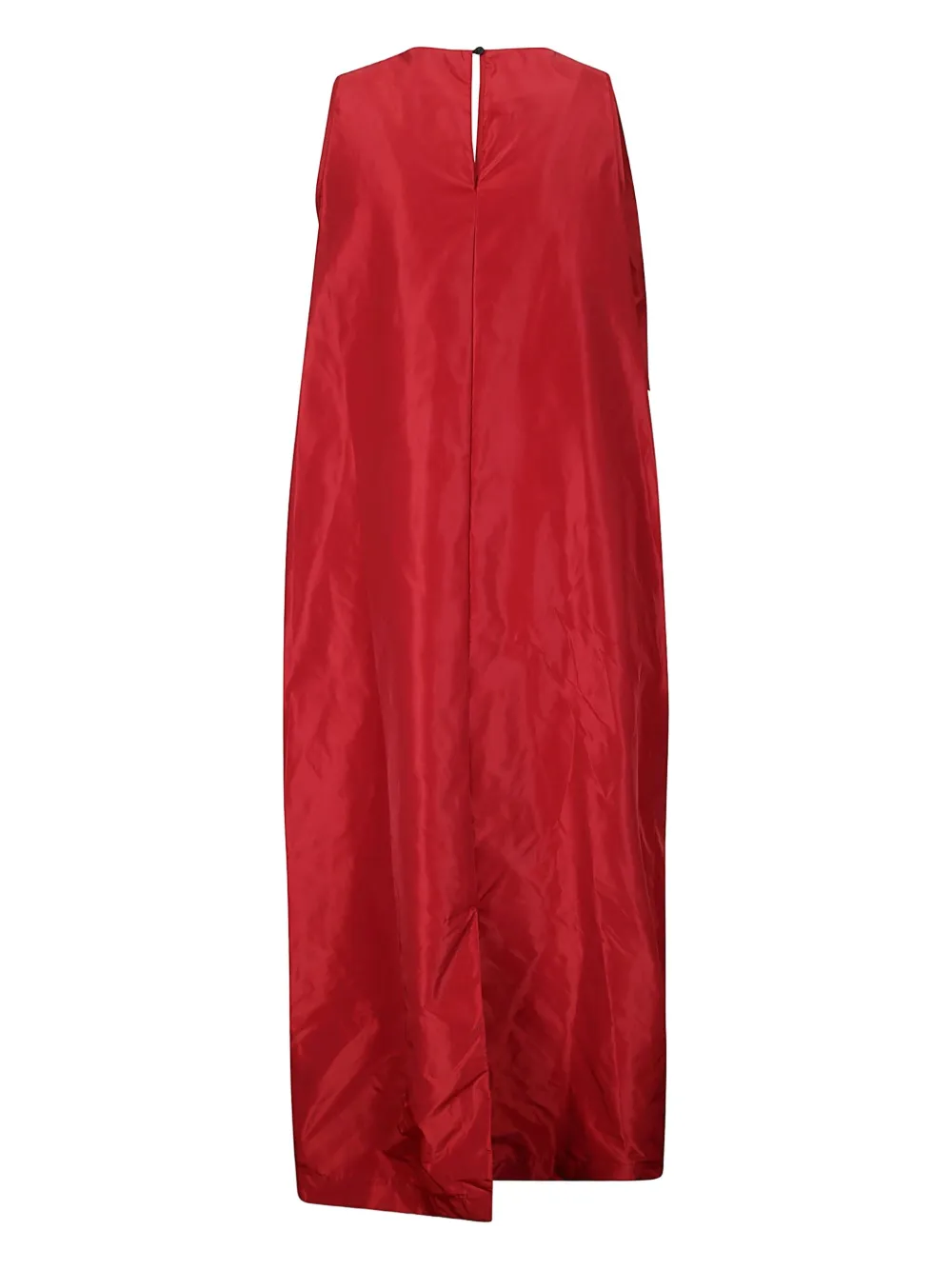 Maria Calderara pleated dress - Rood