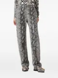 AllSaints snake-print trousers - Black
