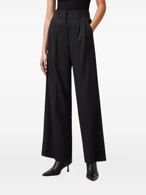 AllSaints pinstriped pleated trousers