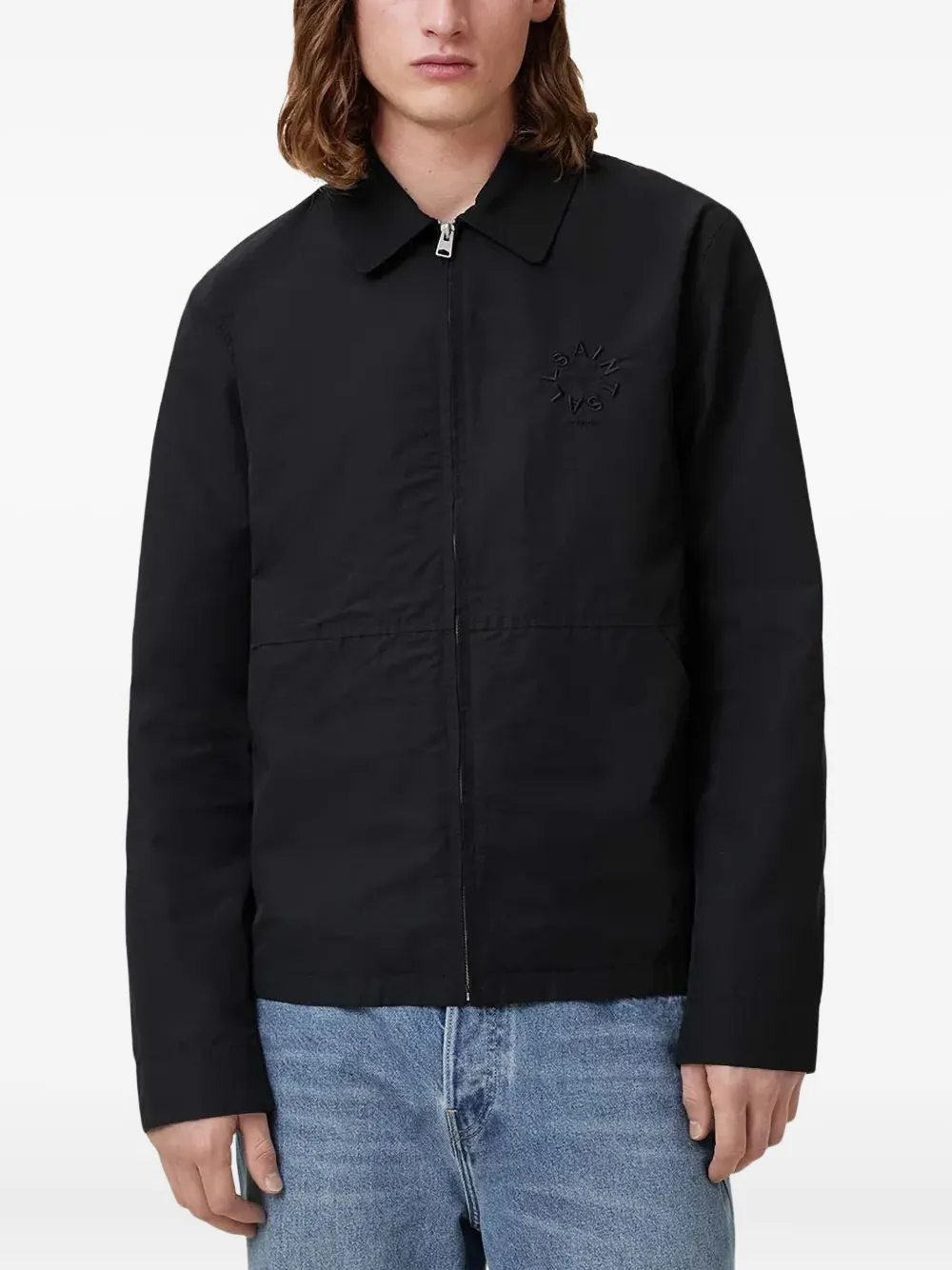 AllSaints ジップアップ ジャケット - ブラック AllSaints ジップアップ ジャケット - ブラック