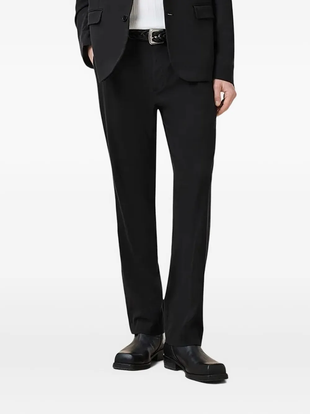 AllSaints Straight broek Zwart