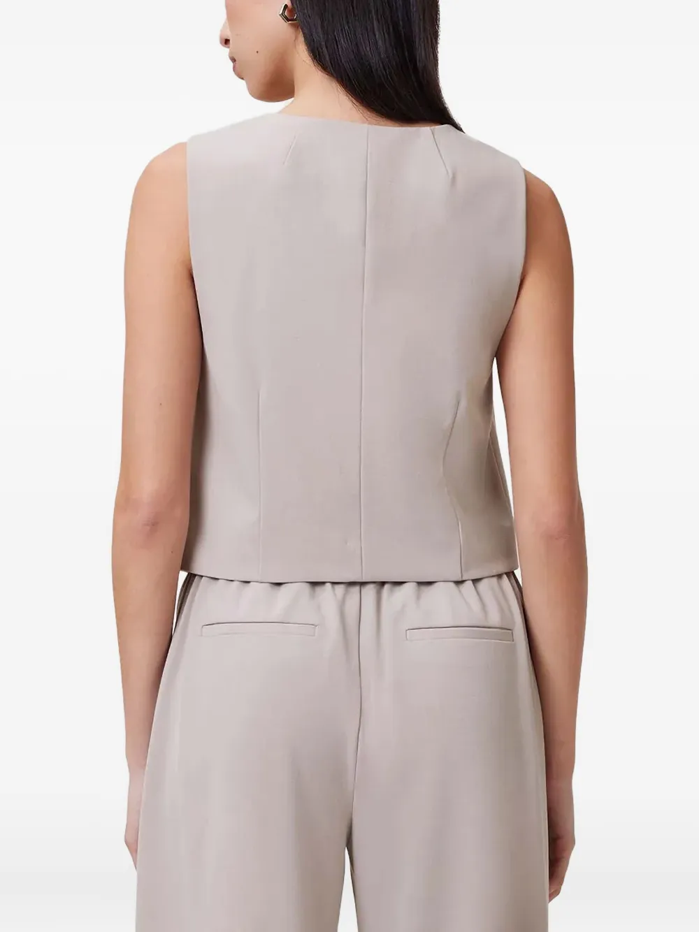AllSaints Aleida gilet Beige