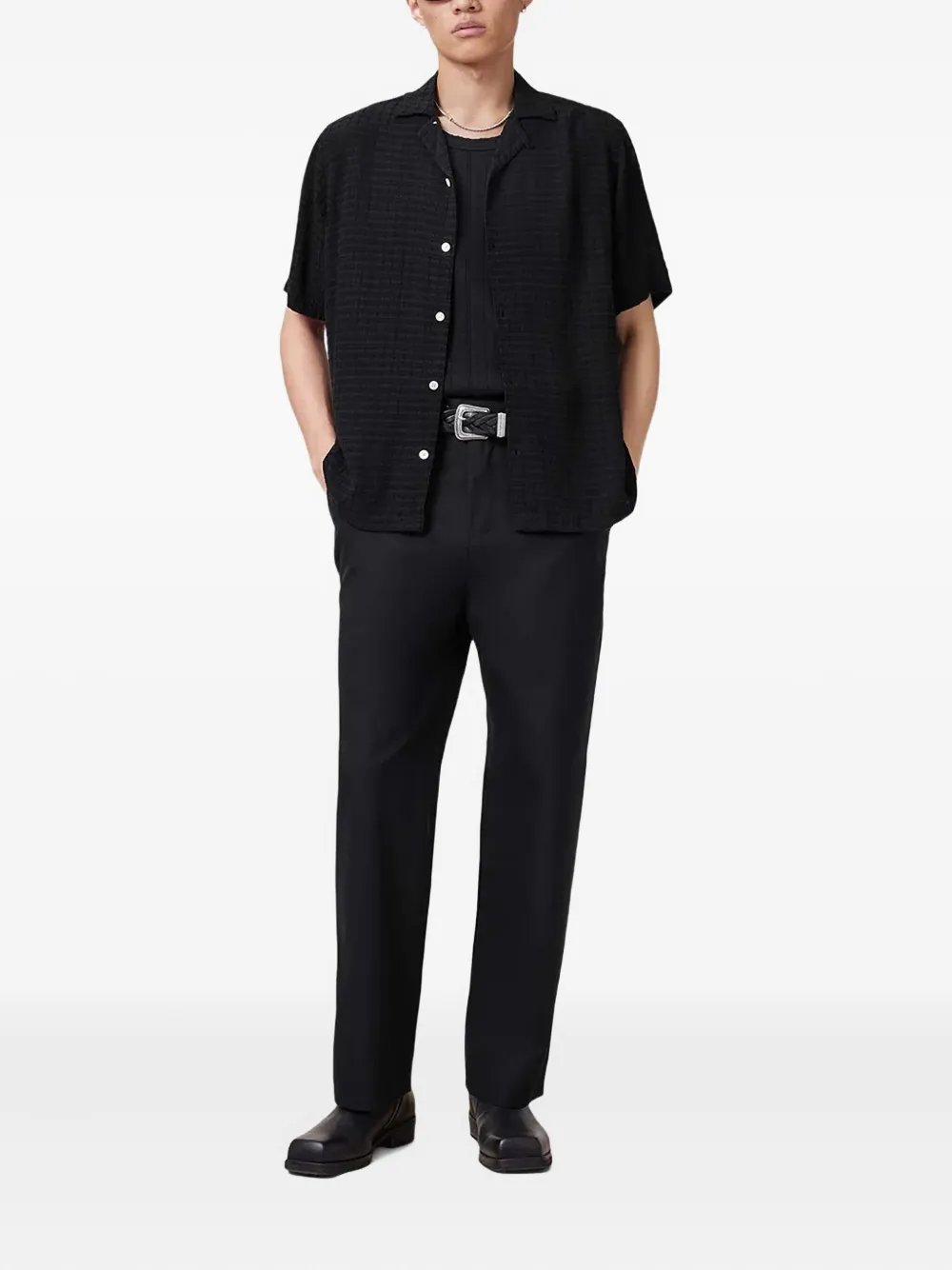AllSaints Madin overhemd Zwart