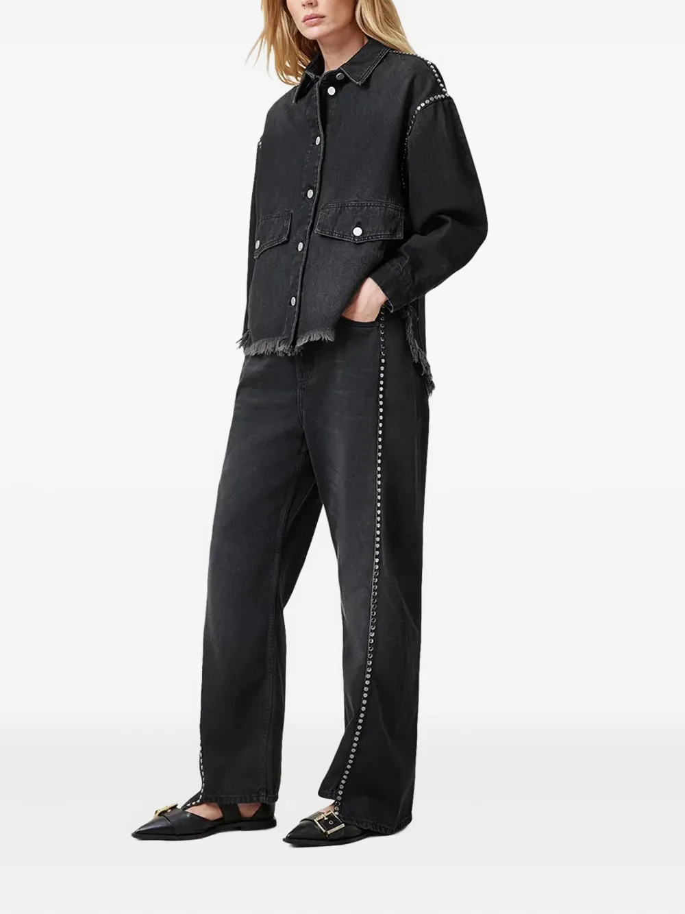 AllSaints Frankie jeans Zwart