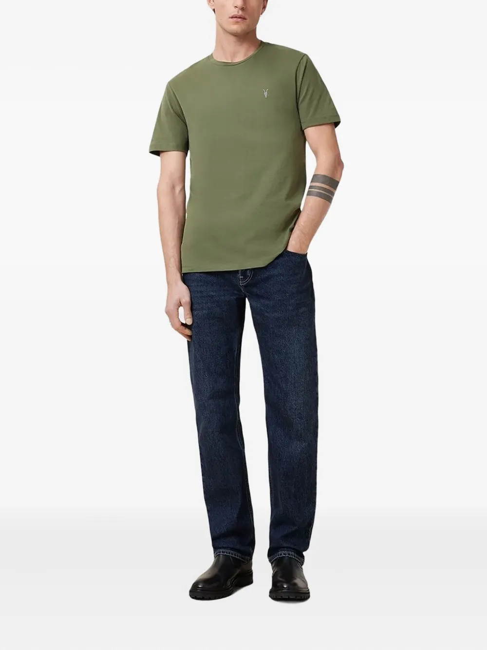 AllSaints embroidered logo t-shirt (pack of three) - Veelkleurig