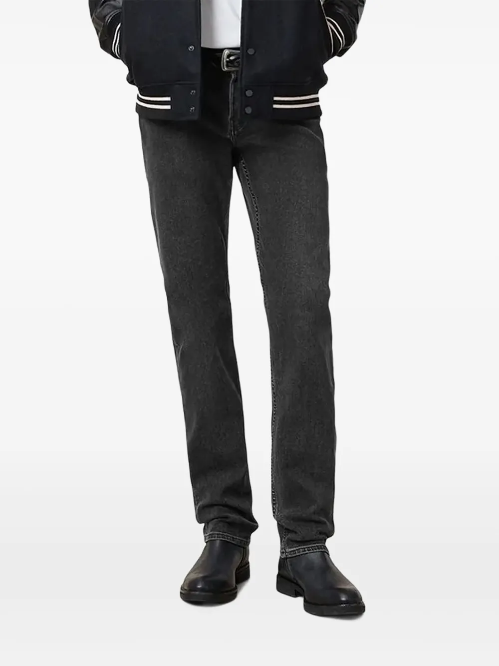 AllSaints Iggy slim-cut jeans | Black | Image 1