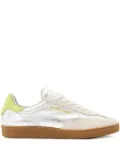 AllSaints leather-panelled sneakers - Silver