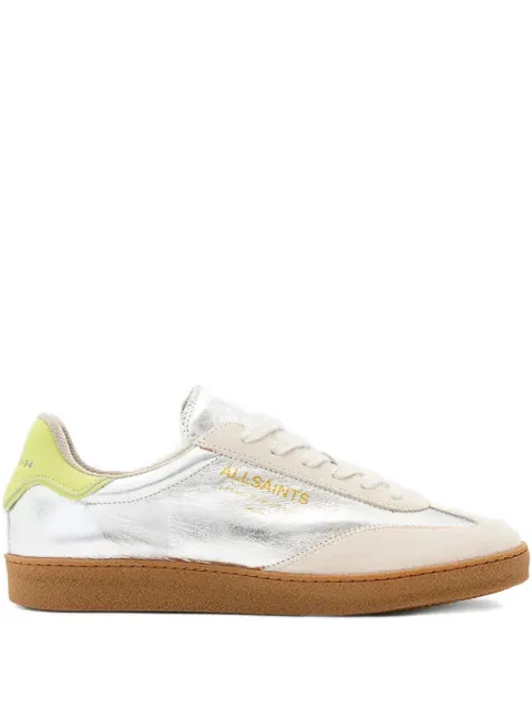 AllSaints leather-panelled sneakers