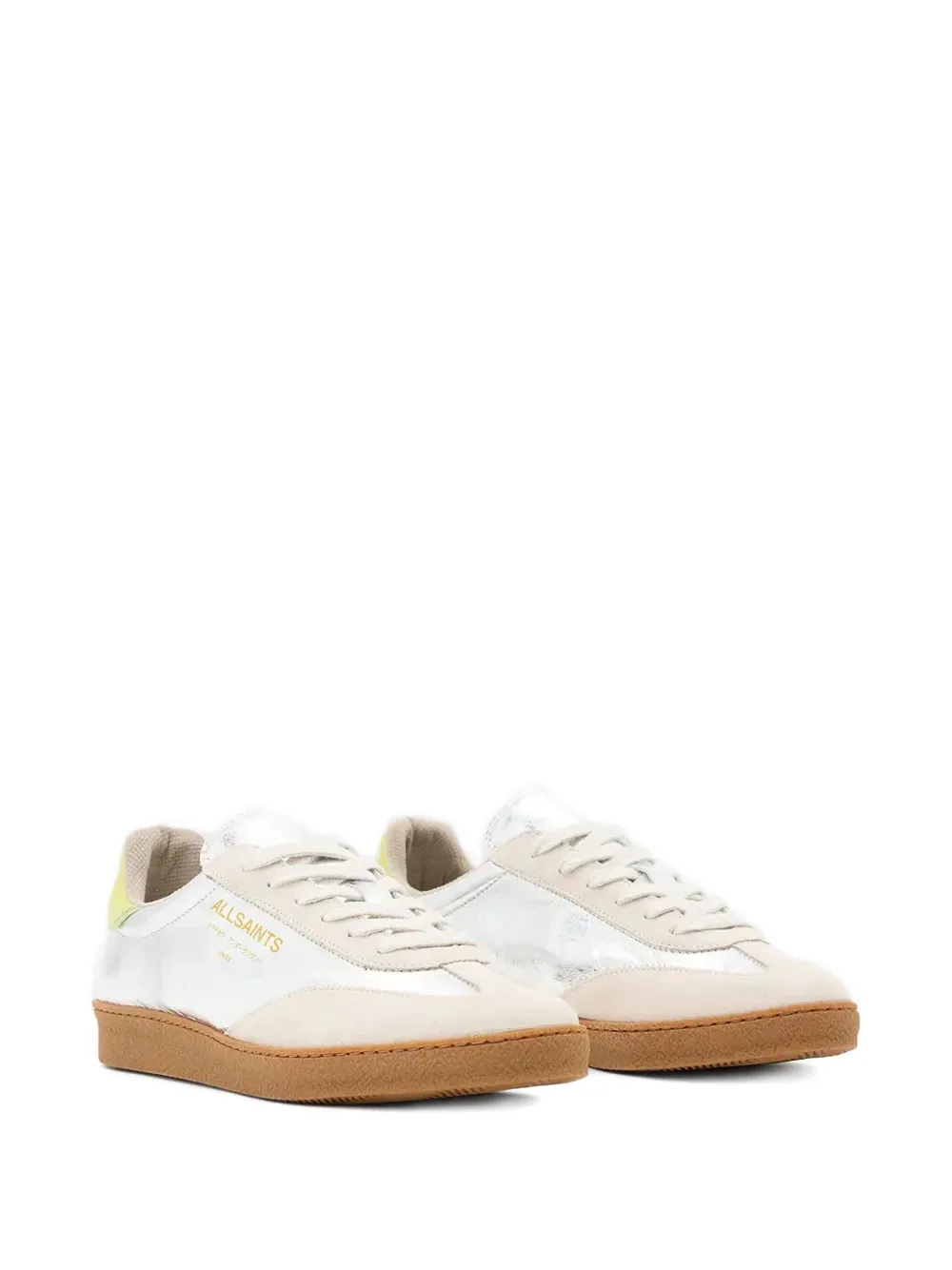 AllSaints leather-panelled sneakers | Low-Tops | Image 2