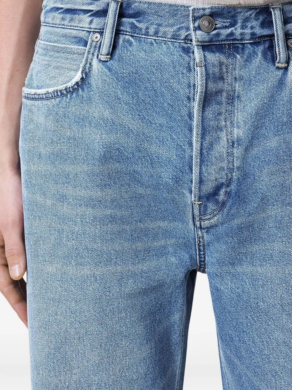 AllSaints Jeans met wijde pijpen Blauw