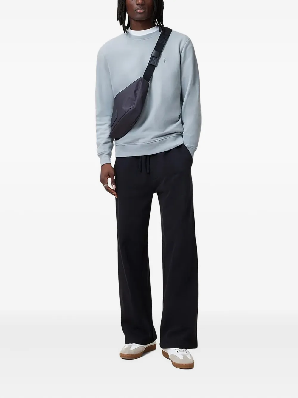 AllSaints Sweater met ronde hals Blauw