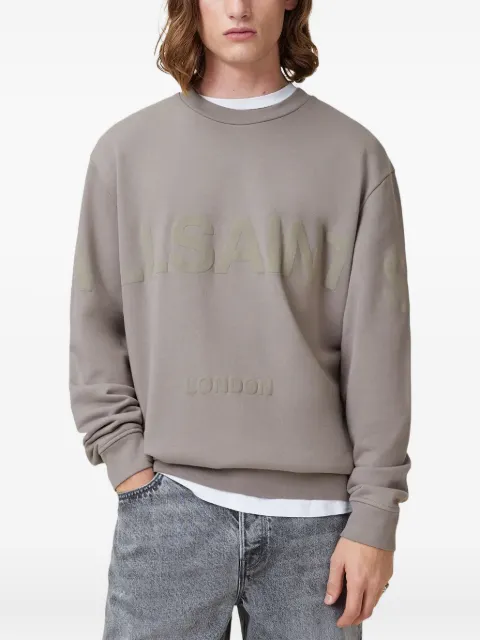 AllSaints Sweatshirt mit Logo-Print