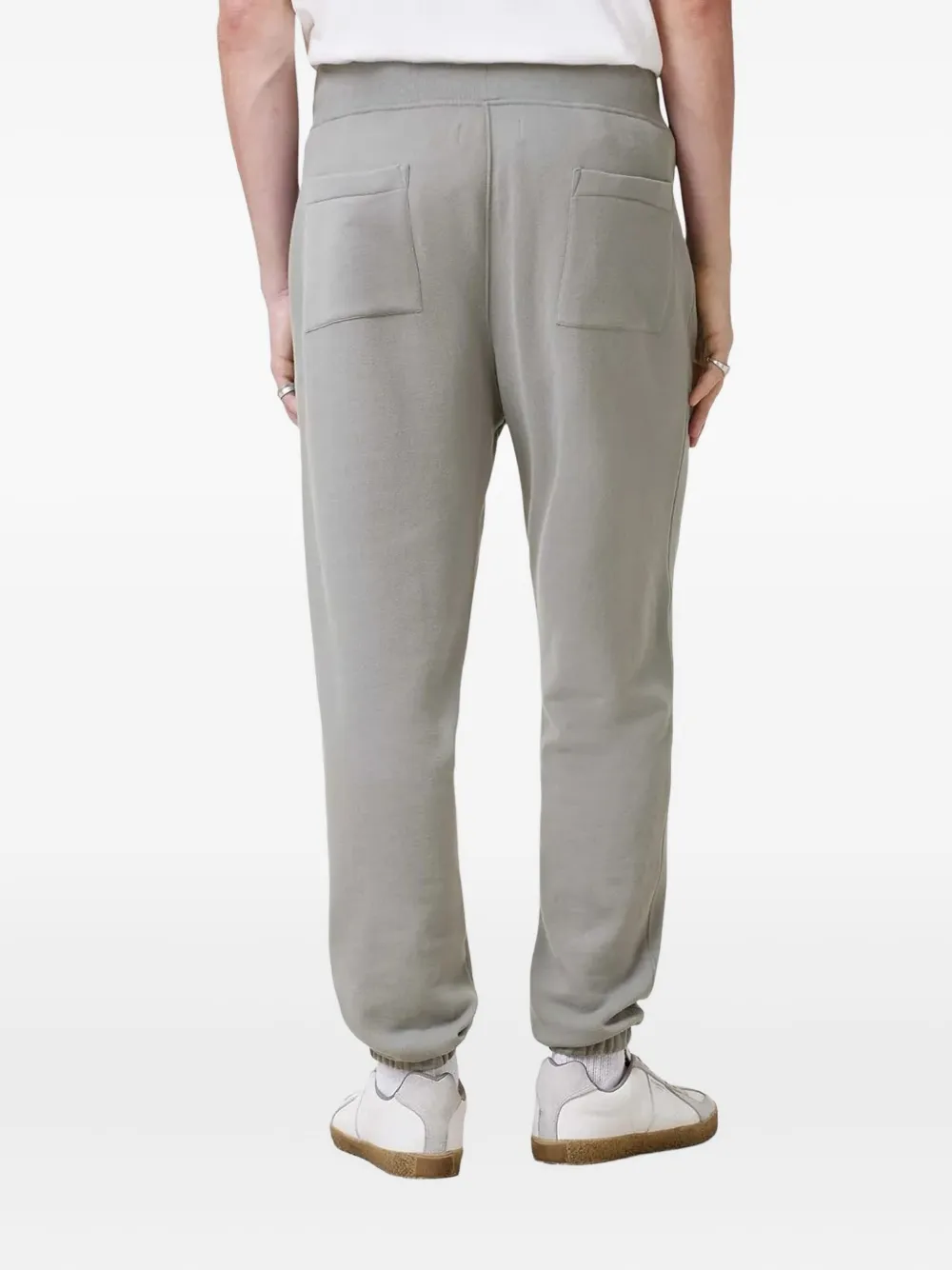 AllSaints Broek met geborduurd logo Grijs